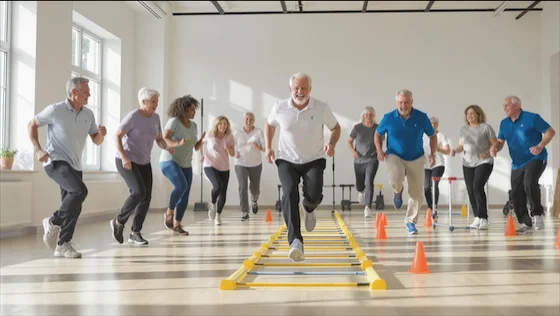 Agility as a result of persistent exercise